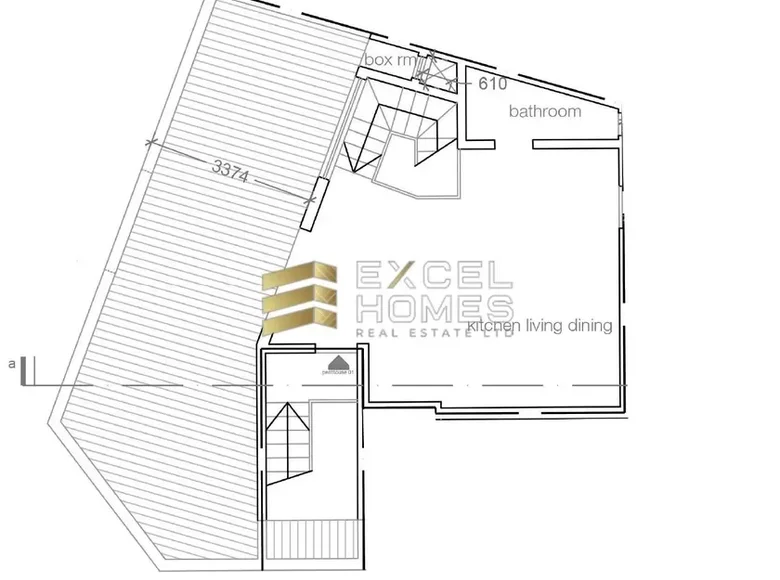 Ático 3 habitaciones  Victoria, Malta