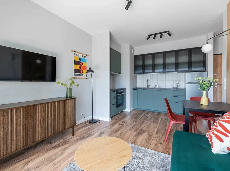 2 room apartment 35 m² in Warsaw, Poland