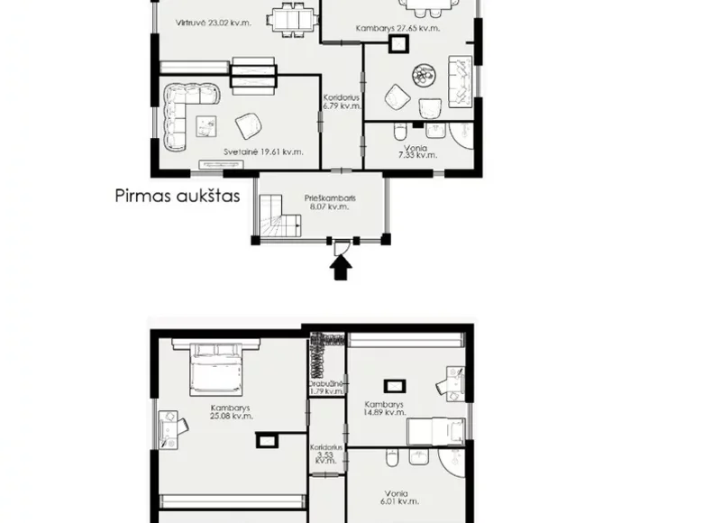 Maison 400 m² Vaiciuniskes, Lituanie