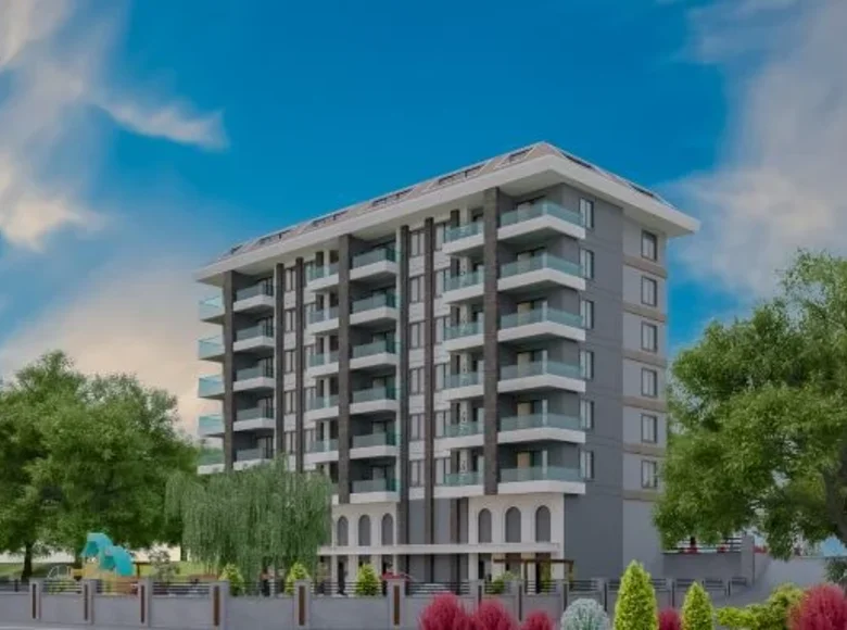 Квартира 1 спальня 50 м² Аланья, Турция