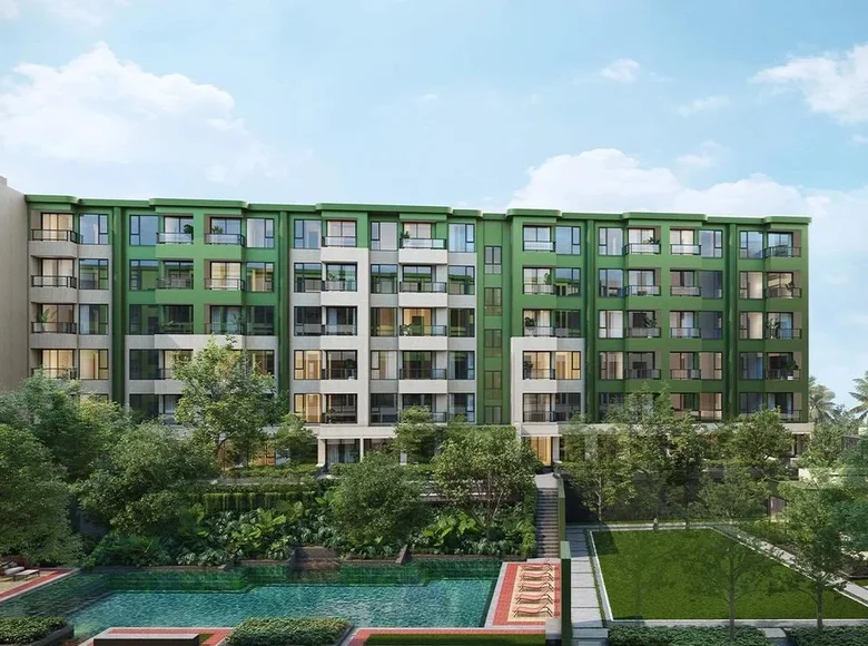 Mieszkanie 2 pokoi 36 m² Prachuap Khiri Khan, Tajlandia