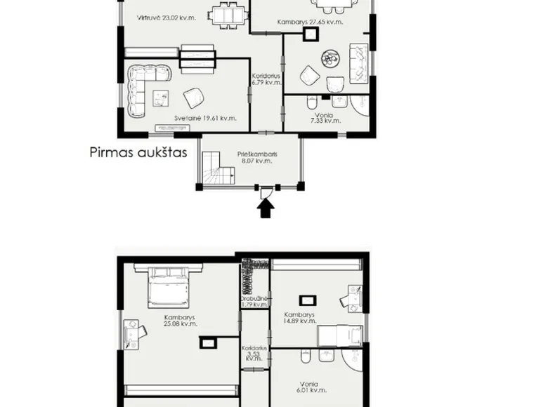 Коммерческое помещение 400 м² Судерве, Литва
