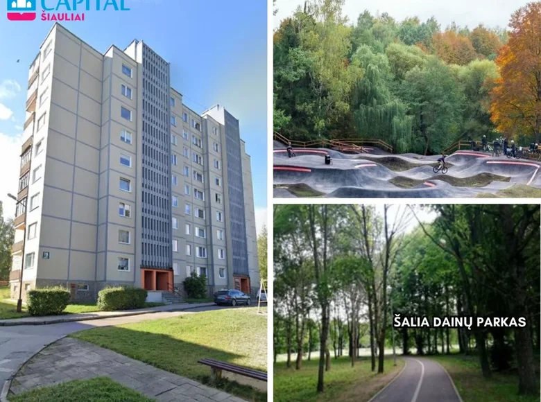 Квартира 2 комнаты 50 м² Шяуляй, Литва