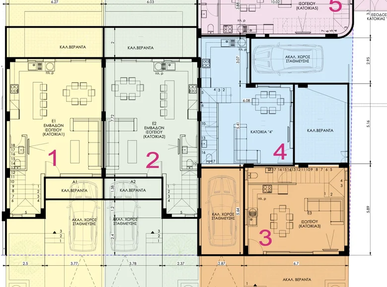 Dom 3 pokoi 92 m² Nikozja, Cypr
