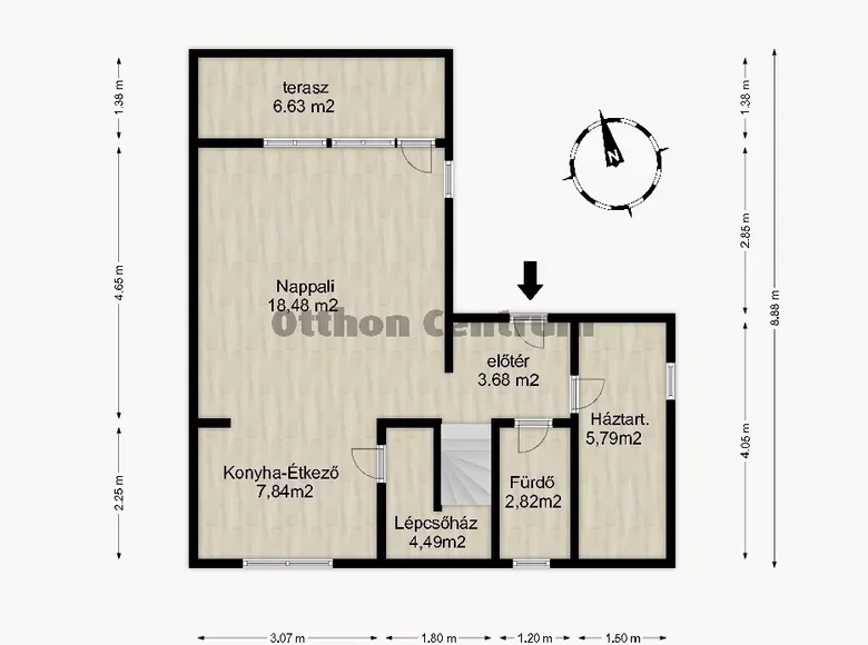 Haus 4 Zimmer 90 m² Totis, Ungarn