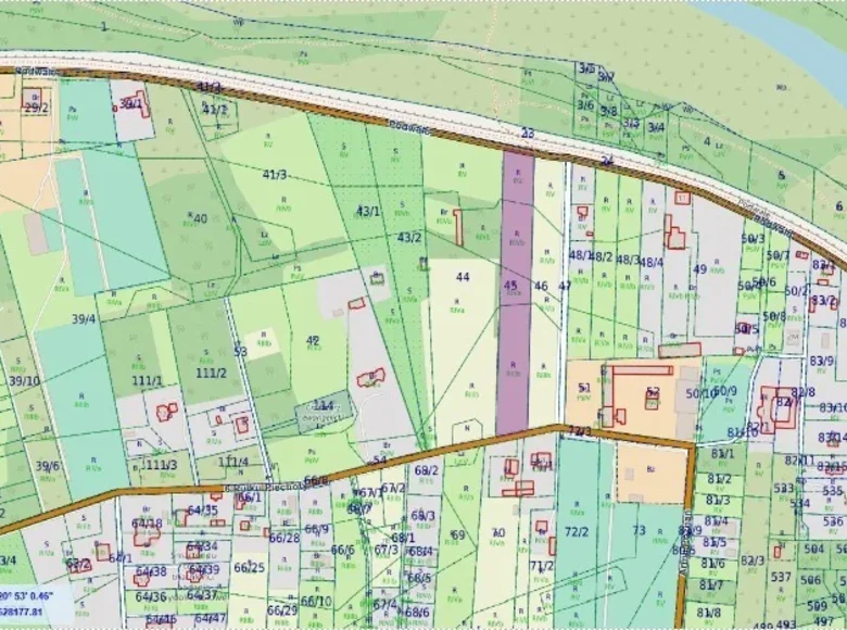 Land 1 room 8 377 m² Lomianki Dolne, Poland