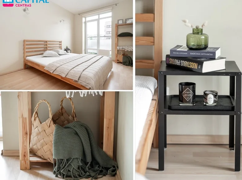 Квартира 2 комнаты 46 м² Вильнюс, Литва