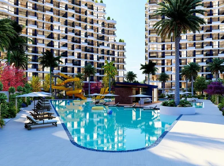 1 bedroom apartment 45 m² Mersin, Turkey