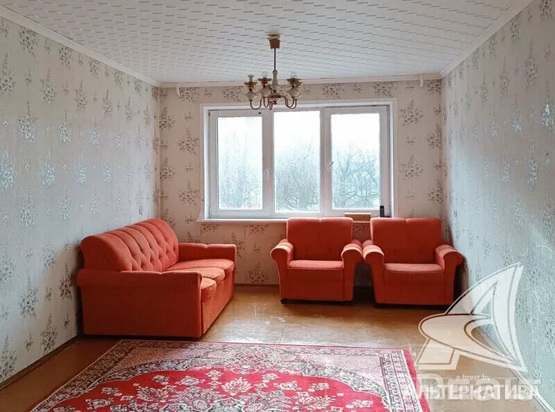 Квартира 2 комнаты 50 м² Брест, Беларусь