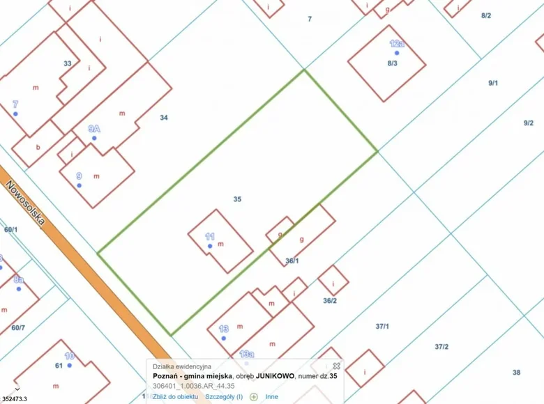 Atterrir 1 006 m² Poznań, Pologne