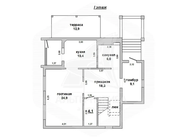 House 147 m² Muchaviecki sielski Saviet, Belarus