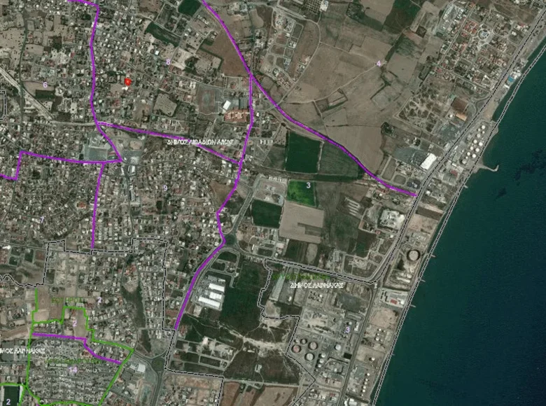 Działki 1 pokój  Larnaka, Cyprus