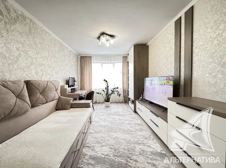 Appartement 2 chambres 50 m² Muchaviecki sielski Saviet, Bélarus