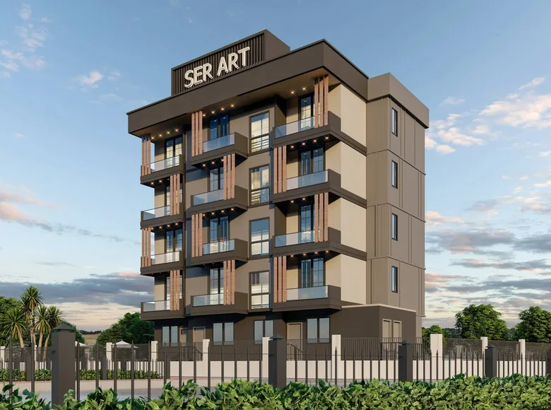 Mieszkanie 2 pokoi 40 m² Mezitli, Turcja