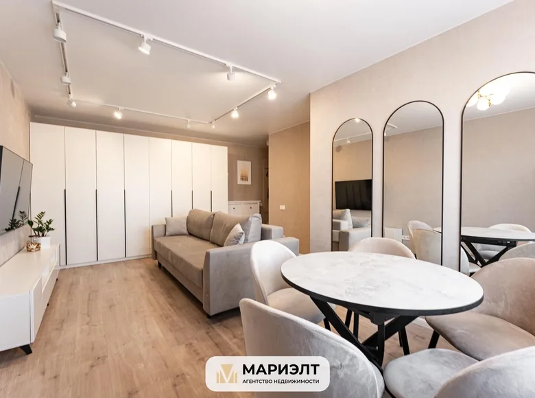 Квартира 1 комната 30 м² Минск, Беларусь