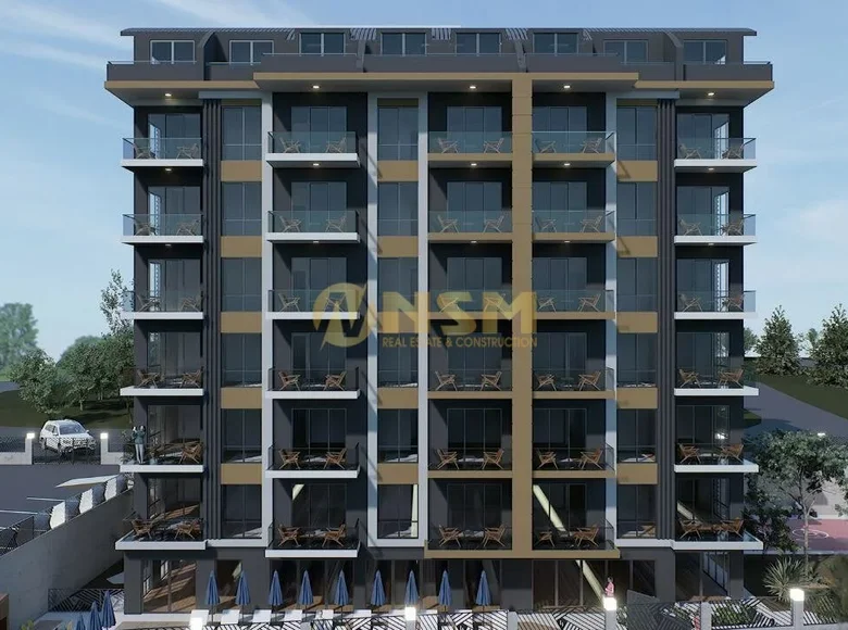 Дуплекс 2 комнаты 50 м² Demirtas, Турция