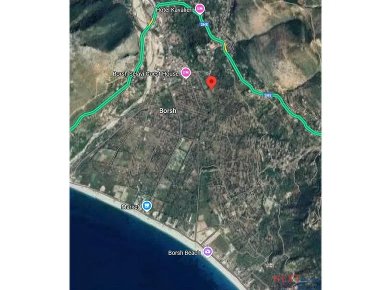 Land 3 000 m² Lukove, Albania