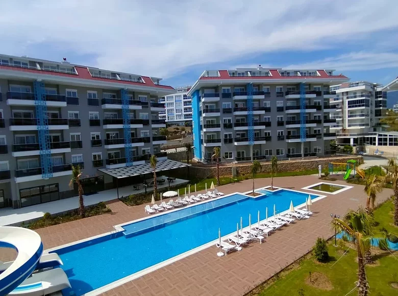 Квартира 2 комнаты 56 м² Алания, Турция