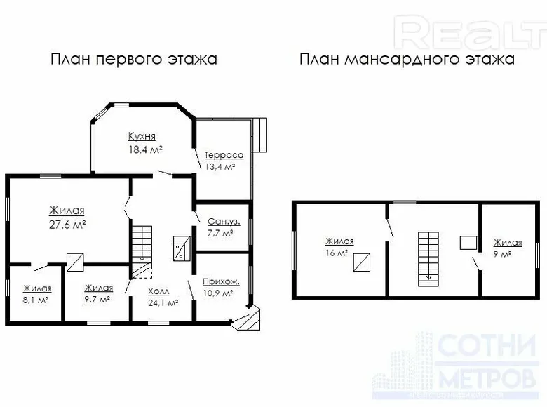 Дом 107 м² Малоритский район, Беларусь