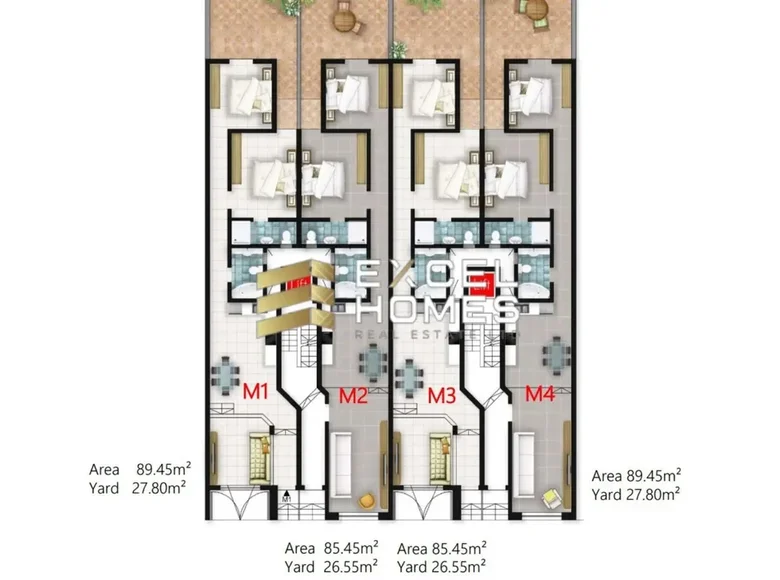 2 bedroom apartment  Saint Paul's Bay, Malta