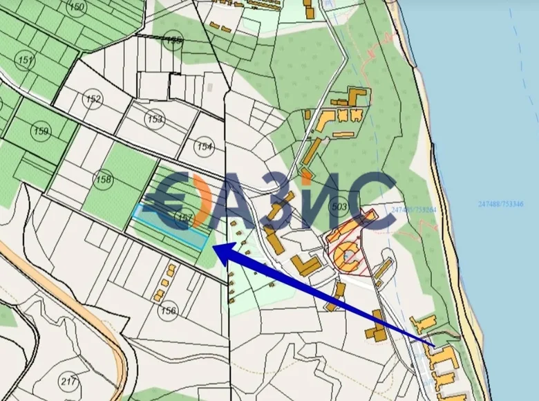 Gewerbefläche 3 840 m² Obsor, Bulgarien