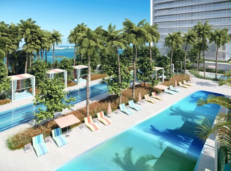 Apartamento 4 habitaciones 455 m² Miami, Estados Unidos