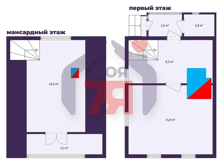 Дом 50 м² Жодинский сельский Совет, Беларусь