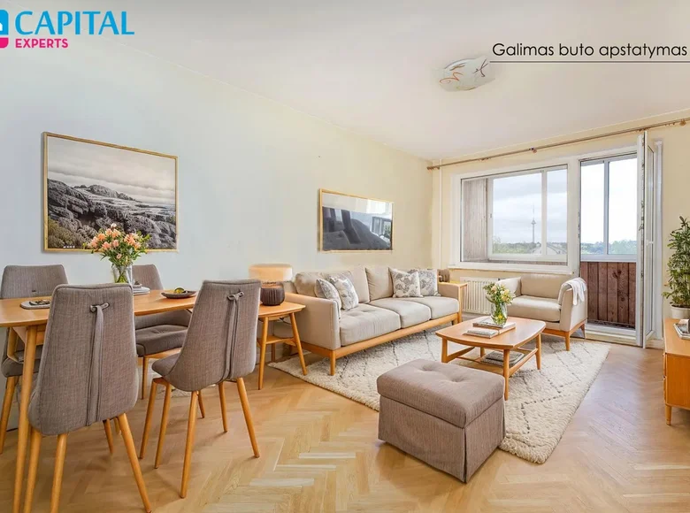 2 room apartment 47 m² Vilnius, Lithuania