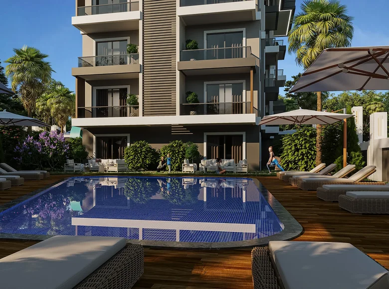 Penthouse z 2 sypialniami 95 m² Alanya, Turcja