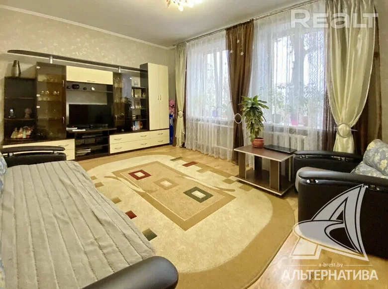 Квартира 2 комнаты 46 м² Брест, Беларусь