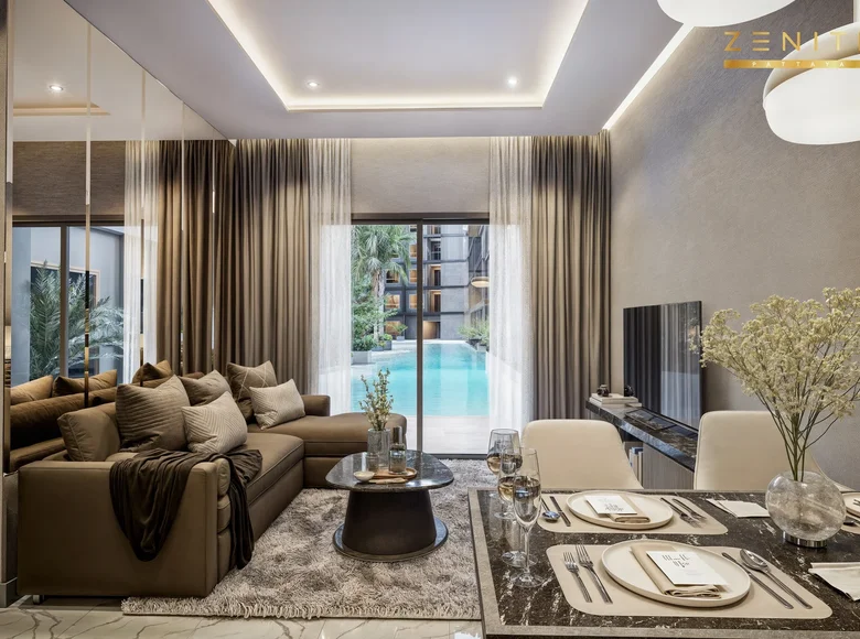 1 bedroom condo 30 m² Pattaya, Thailand