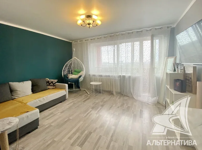 2 room apartment 45 m² Brest, Belarus