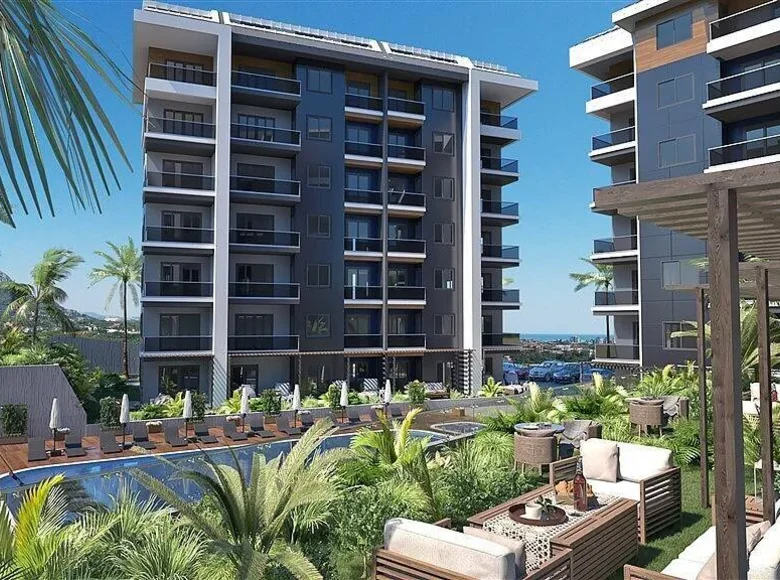 Wohnung 2 zimmer 55 m² Oba, Türkei