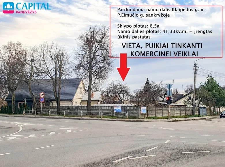 Dom 41 m² Poniewież, Litwa