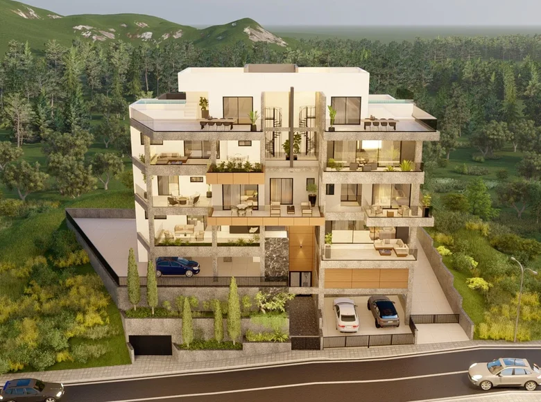 Penthouse z 2 sypialniami 87 m² Jermasoja, Cypr