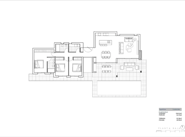 3 bedroom villa 139 m² Calp, Spain