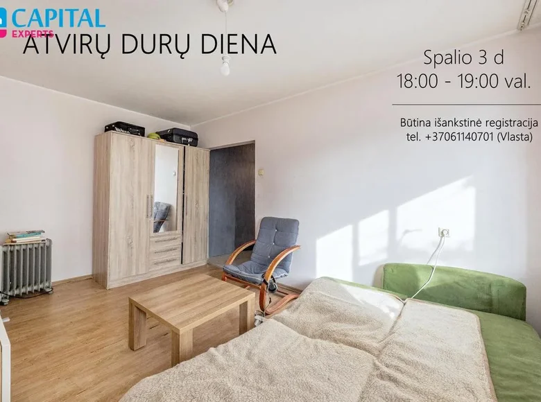 Appartement 1 chambre 32 m² Vilnius, Lituanie