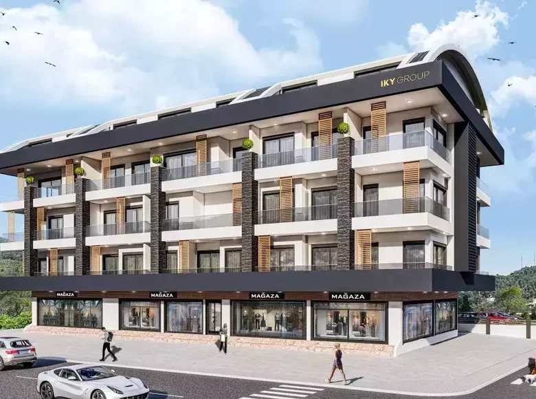 Apartamento 1 habitación 46 m² Oba, Turquía