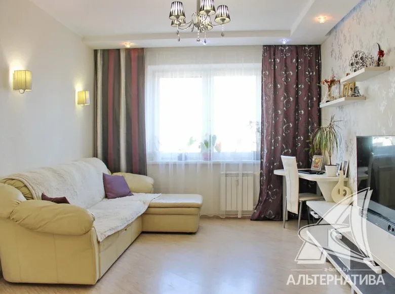 Квартира 2 комнаты 55 м² Брест, Беларусь