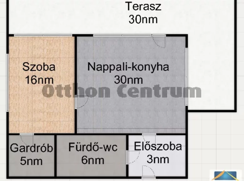 Appartement 2 chambres 60 m² Budapest, Hongrie