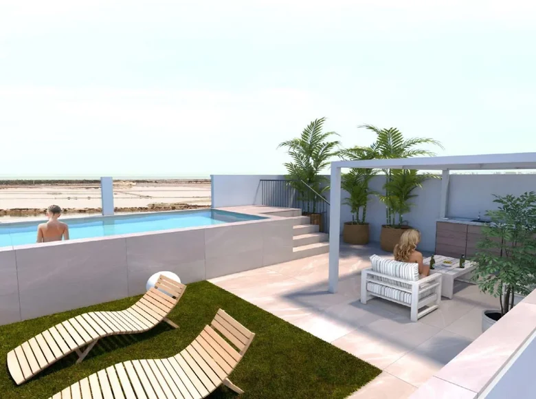 Bungalow z 2 sypialniami 71 m² San Pedro del Pinatar, Hiszpania