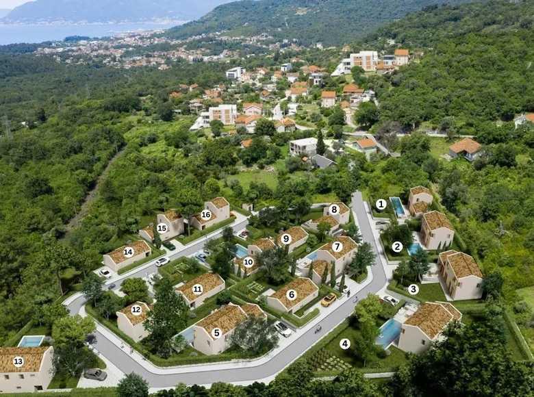 Dom 2 pokoi 75 m² Tivat, Czarnogóra
