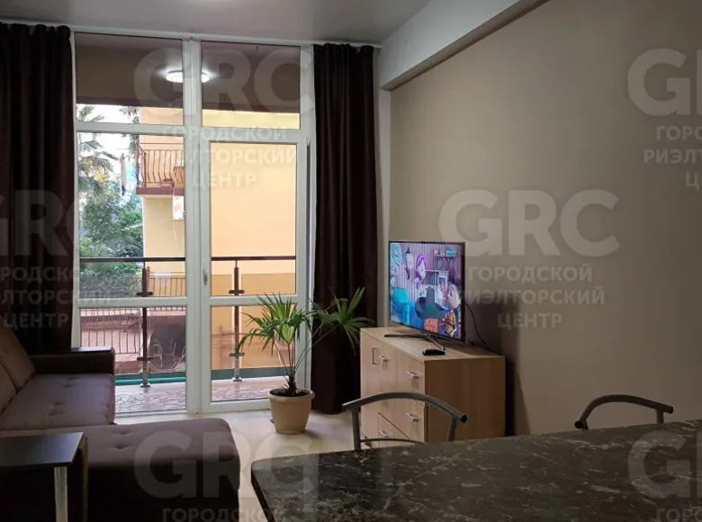 2 room apartment 45 m² Resort Town of Sochi (municipal formation), Russia