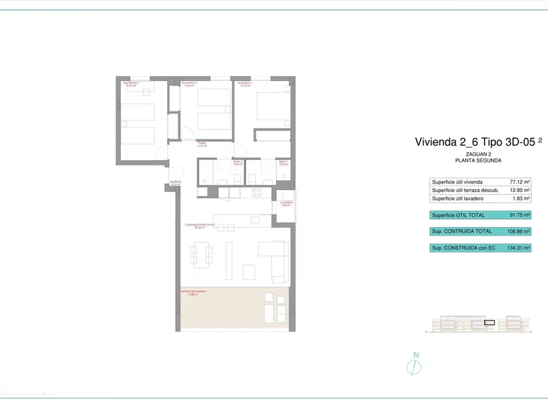 Penthouse 3 bedrooms 134 m² Xabia Javea, Spain