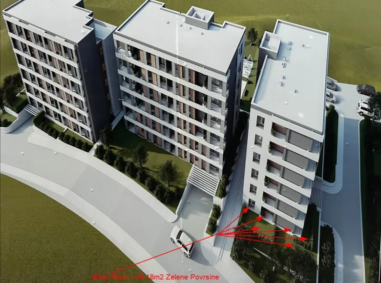 1 bedroom apartment 40 m² Susanj, Montenegro