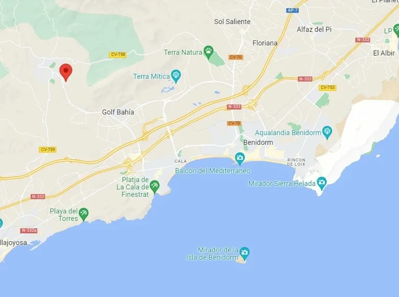 Willa 4 pokoi 120 m² Finestrat, Hiszpania