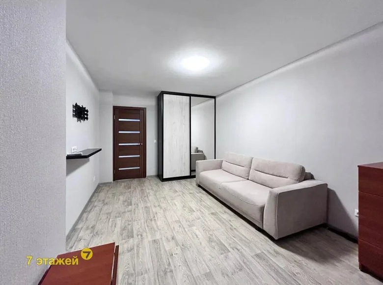 1 room apartment 42 m² Minsk, Belarus