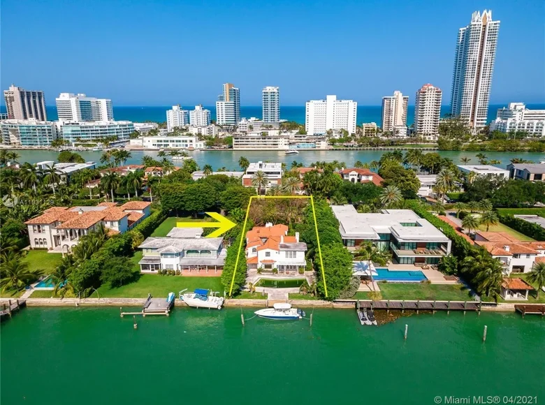 6 bedroom house 360 m² Miami Beach, United States