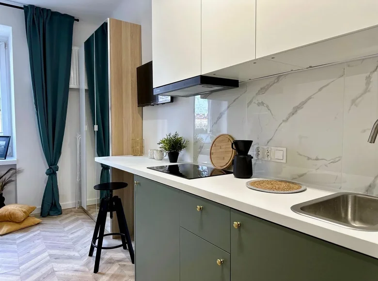 1 room studio apartment 20 m² in Warsaw, Poland