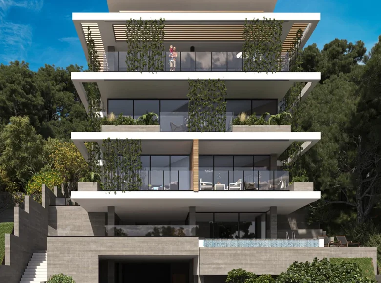 Penthouse 3 pokoi 126 m² Limassol Municipality, Cyprus